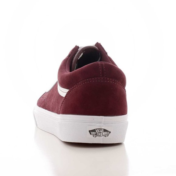 NIB Vans Old Skool Pig Suede Port Royale/True White VN0A4BV5S3N1 US Mens 11/12 - Picture 8 of 10